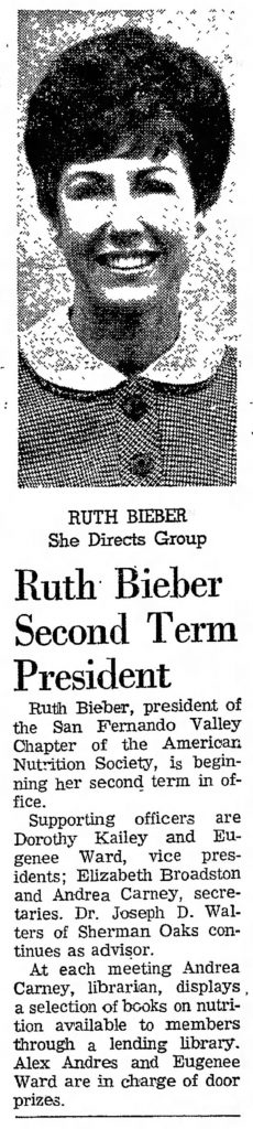 American Nutrition Society article