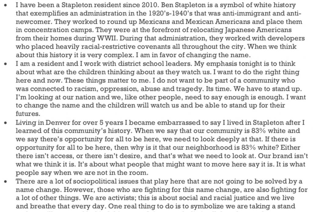 Listening Session Transcript
