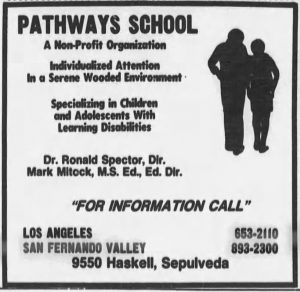 Pathways School ad