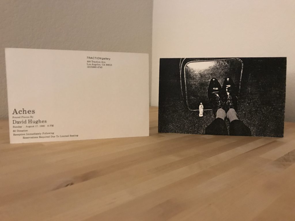 David Hughes Aches Postcard