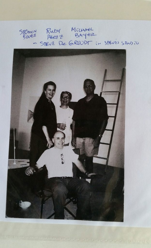 DKC collaborators' party Steve DG studio LA