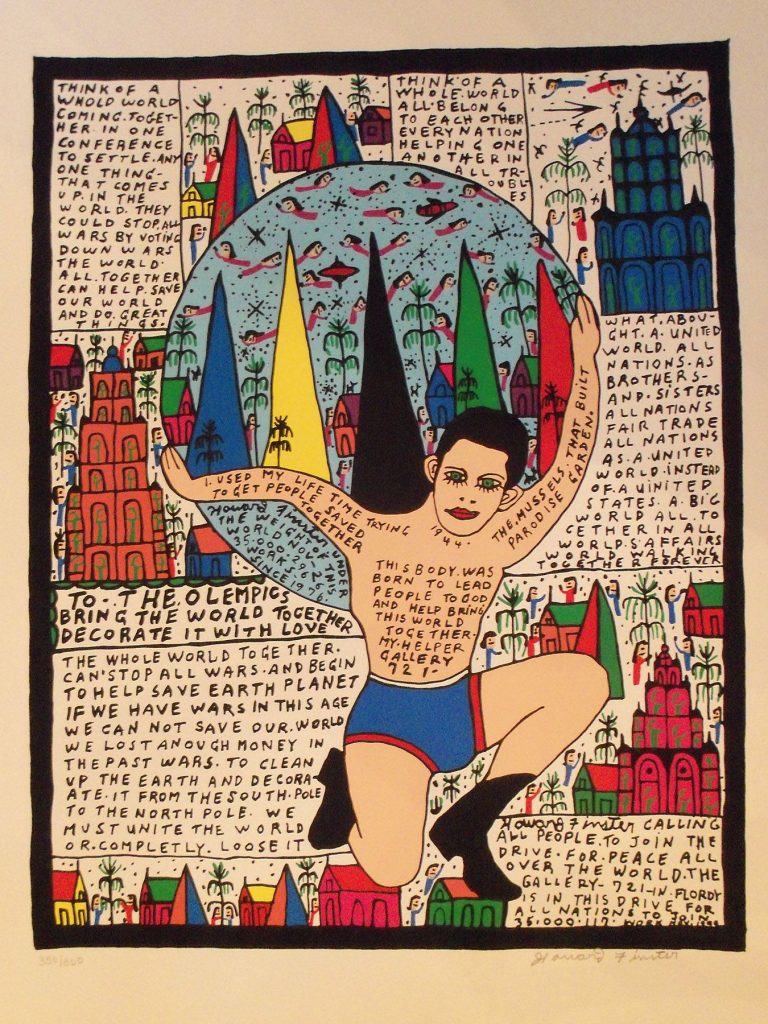 To the Olempics by Howard Fenster